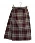 O'NEIL OF DUBLIN（オニールオブダブリン）の古着「チェックラップスカート」｜パープル