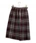 O'NEIL OF DUBLIN (オニールオブダブリン) チェックラップスカート パープル サイズ:38：10000円