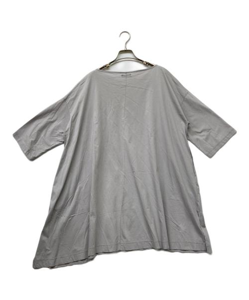 MOYURU（モユル）MOYURU (モユル) 7分丈ワンピース グレー サイズ:Ⅿ、Lの古着・服飾アイテム