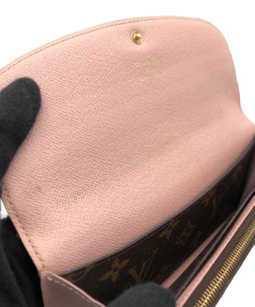 LOUIS VUITTON（ルイ ヴィトン）LOUIS VUITTON (ルイ ヴィトン) 長財布 ブラウン×ピンクの古着・服飾アイテム