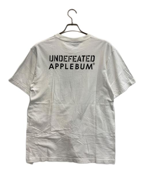 APPLEBUM（アップルバム）APPLEBUM (アップルバム) UNDEFEATED (アンディフィーテッド) コラボTシャツ ホワイト サイズ:Lの古着・服飾アイテム