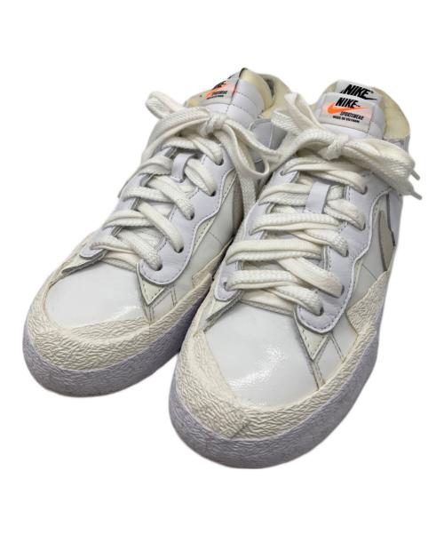 NIKE（ナイキ）NIKE (ナイキ) sacai (サカイ) Blazer Low ホワイト サイズ:28の古着・服飾アイテム