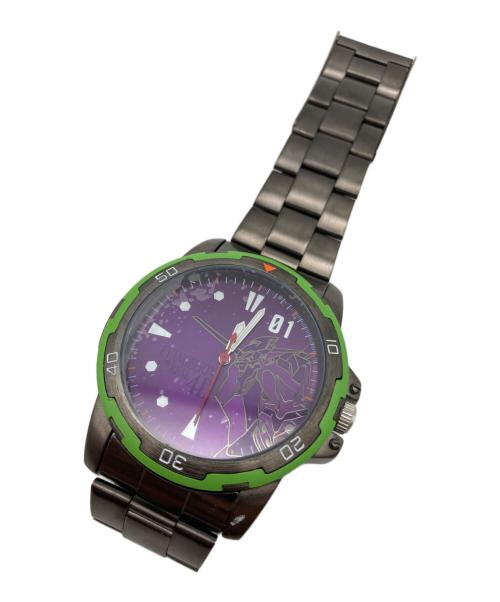 UNIVERSAL STUDIOS JAPAN（ユニバーサルスタジオジャパン）UNIVERSAL STUDIOS JAPAN (ユニバーサルスタジオジャパン) エヴァンゲリオン (エヴァンゲリオン) コラボアナログウォッチの古着・服飾アイテム