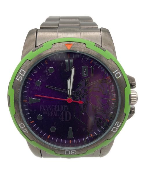 UNIVERSAL STUDIOS JAPAN（ユニバーサルスタジオジャパン）UNIVERSAL STUDIOS JAPAN (ユニバーサルスタジオジャパン) エヴァンゲリオン (エヴァンゲリオン) コラボアナログウォッチの古着・服飾アイテム