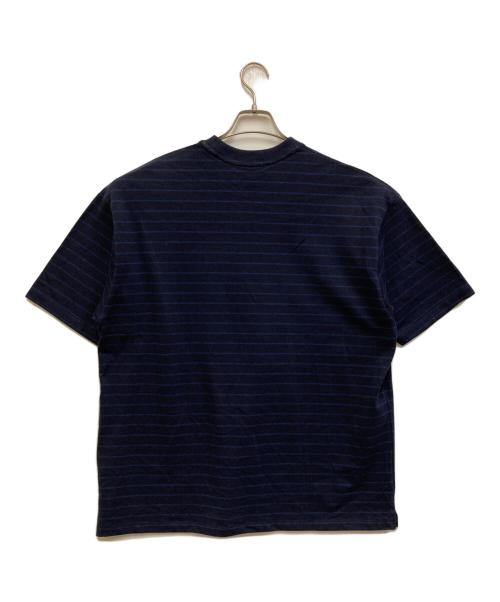 FRED PERRY（フレッドペリー）FRED PERRY (フレッドペリー) BEAMS (ビームス) 鹿の子TシャツボーダーTシャツ ネイビー サイズ:Mの古着・服飾アイテム