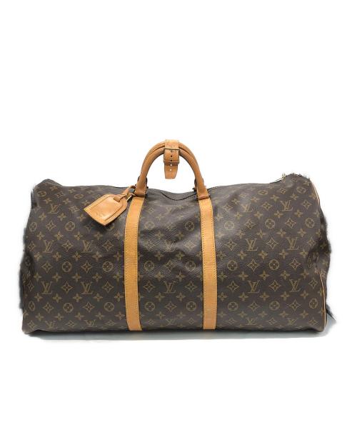 LOUIS VUITTON（ルイ ヴィトン）LOUIS VUITTON (ルイ ヴィトン) トラベルバッグ ブラウンの古着・服飾アイテム