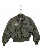 USEDユーズド）の古着「CWUフライトジャケット」｜グリーン