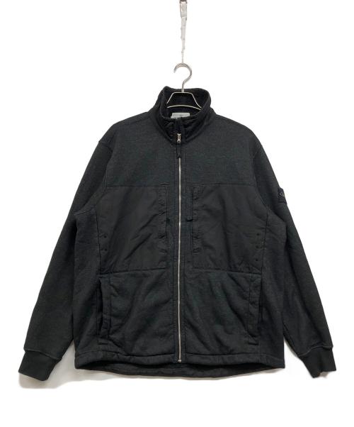 STONE ISLAND（ストーンアイランド）STONE ISLAND (ストーンアイランド) PLATED TERRY FLEECE ブラック サイズ:XXLの古着・服飾アイテム