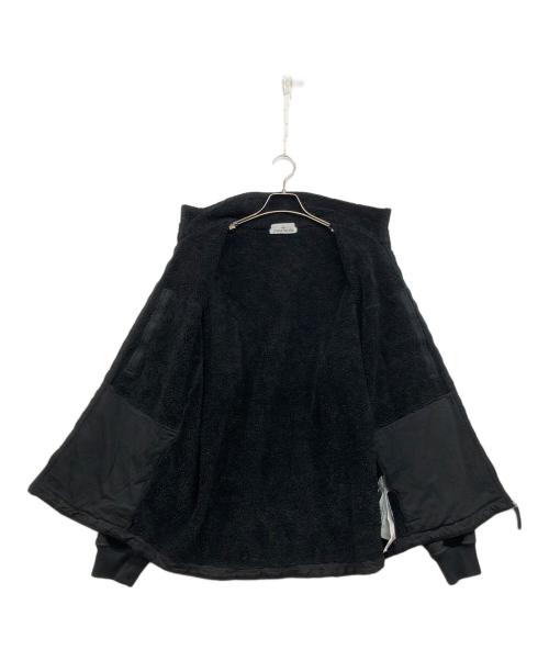 STONE ISLAND（ストーンアイランド）STONE ISLAND (ストーンアイランド) PLATED TERRY FLEECE ブラック サイズ:XXLの古着・服飾アイテム