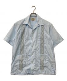 Schott（ショット）の古着「BRAID CUBA SHIRT/ブレイド キューバシャツ」｜ブルー