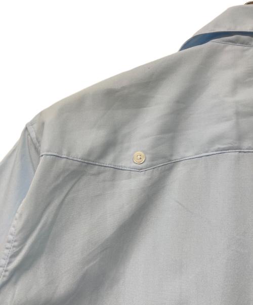 Schott（ショット）Schott (ショット) BRAID CUBA SHIRT/ブレイド キューバシャツ ブルー サイズ:XLの古着・服飾アイテム