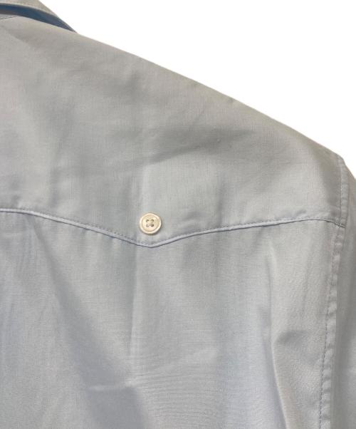 Schott（ショット）Schott (ショット) BRAID CUBA SHIRT/ブレイド キューバシャツ ブルー サイズ:XLの古着・服飾アイテム
