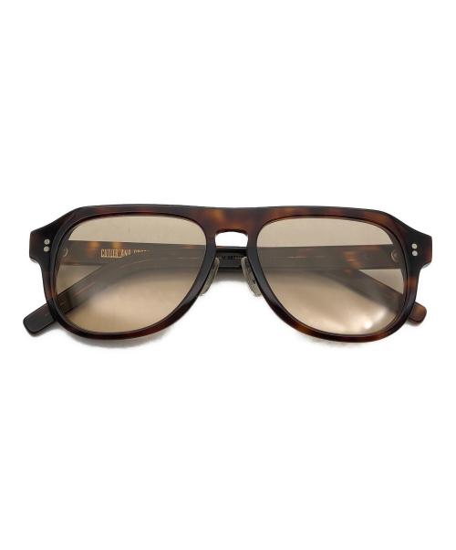 CUTLER & GROSS（カトラー&グロス）CUTLER & GROSS (カトラー&グロス) サングラス ブラウン サイズ:53-17-145の古着・服飾アイテム