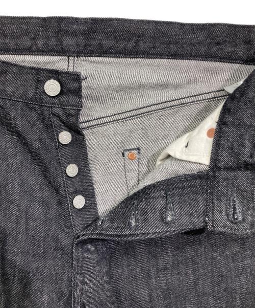 STUDIO D'ARTISAN&SA（ステュディオダルチザンアンドＳＡ）STUDIO D'ARTISAN&SA (ステュディオダルチザンアンドＳＡ) ルーズストレートウォッシュジーンズ ブラック サイズ:SIZE 86cm (W34)の古着・服飾アイテム