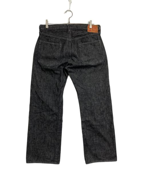 STUDIO D'ARTISAN&SA（ステュディオダルチザンアンドＳＡ）STUDIO D'ARTISAN&SA (ステュディオダルチザンアンドＳＡ) ルーズストレートウォッシュジーンズ ブラック サイズ:SIZE 86cm (W34)の古着・服飾アイテム