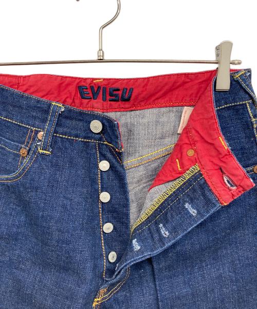 Evisu Jeans（エヴィスジーンズ）Evisu Jeans (エヴィスジーンズ) デニムパンツ インディゴ サイズ:32×35の古着・服飾アイテム
