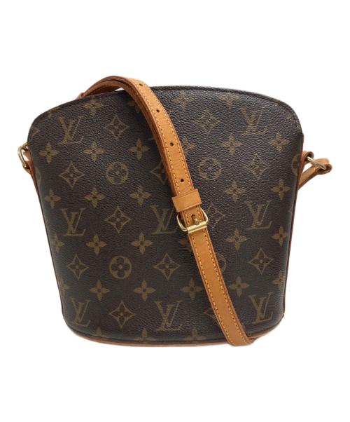 LOUIS VUITTON（ルイ ヴィトン）LOUIS VUITTON (ルイ ヴィトン) ドルーオ / ショルダーポーチ ブラウンの古着・服飾アイテム