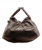 KASSL EDITIONSカッスル エディションズ）の古着「Pouch Lacquer バッグ」｜ブラウン