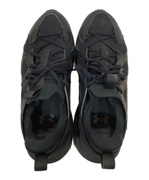 UNDER ARMOUR（アンダーアーマー）UNDER ARMOUR (アンダーアーマー) UNITED ARROWS (ユナイテッドアローズ) スニーカー ブラック サイズ:27.5の古着・服飾アイテム