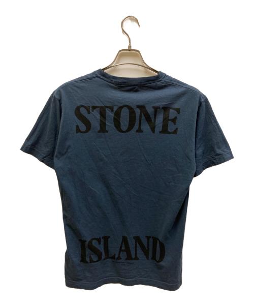 STONE ISLAND（ストーンアイランド）STONE ISLAND (ストーンアイランド) 半袖カットソー ネイビー サイズ:Mの古着・服飾アイテム