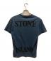 STONE ISLAND (ストーンアイランド) 半袖カットソー ネイビー サイズ:M：9000円