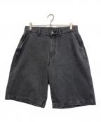 UMBRO×ATMOSアンブロ×アトモス）の古着「DENIM BAGGY SHORTS」｜ブラック