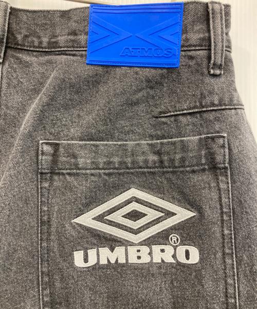 UMBRO（アンブロ）UMBRO (アンブロ) atmos (アトモス) DENIM BAGGY SHORTS ブラック サイズ:32の古着・服飾アイテム