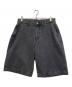 UMBRO（アンブロ）の古着「DENIM BAGGY SHORTS」｜ブラック