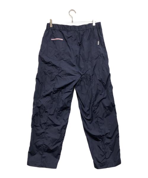 TTT MSW（ティー モダンストリートウェア）TTT MSW (ティー) New standard wide pants/ニュースタンダードワイドパンツ ネイビー サイズ:XLの古着・服飾アイテム
