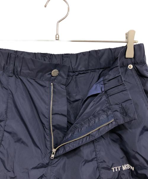 TTT MSW（ティー モダンストリートウェア）TTT MSW (ティー) New standard wide pants/ニュースタンダードワイドパンツ ネイビー サイズ:XLの古着・服飾アイテム