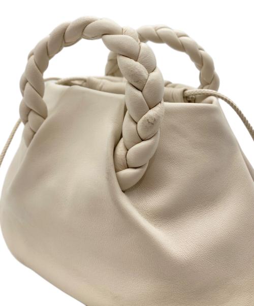 HEREU（ヘリュー）HEREU (ヘリュー) BOMBON ハンドバッグ アイボリーの古着・服飾アイテム