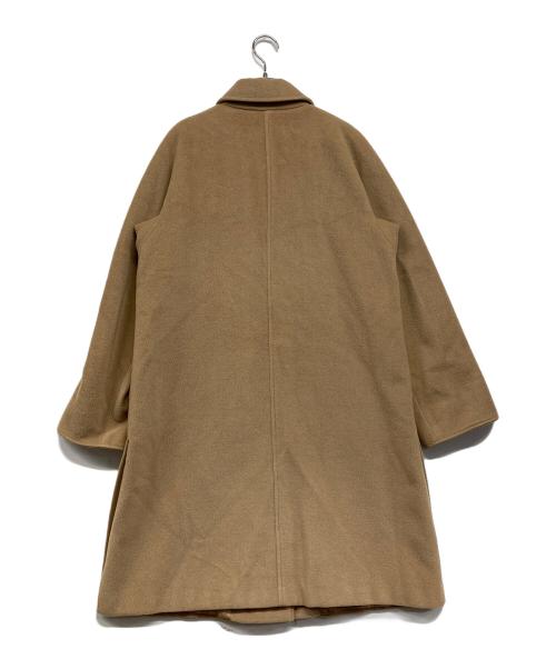 MaxMara（マックスマーラ）MaxMara (マックスマーラ) ウールロングコート ベージュ サイズ:38の古着・服飾アイテム