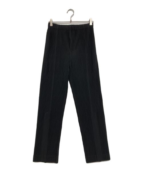 HOMME PLISSE ISSEY MIYAKE（オム プリッセ イッセイ ミヤケ）HOMME PLISSE ISSEY MIYAKE (オム プリッセ イッセイ ミヤケ) プリーツパンツ ブラック サイズ:1 未使用品の古着・服飾アイテム