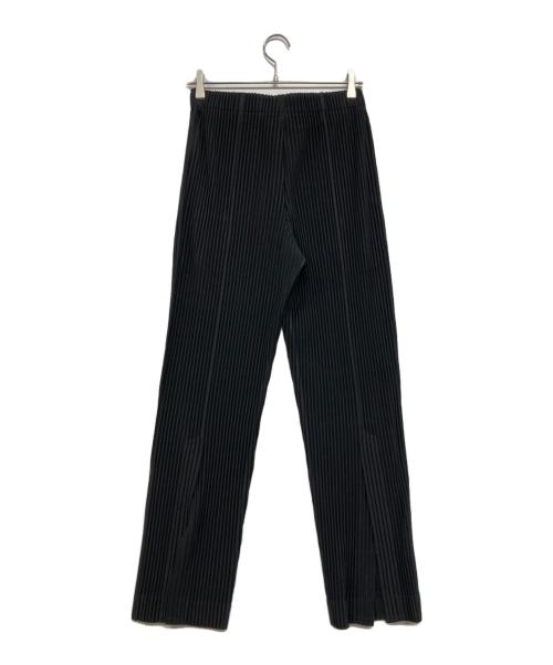 HOMME PLISSE ISSEY MIYAKE（オム プリッセ イッセイ ミヤケ）HOMME PLISSE ISSEY MIYAKE (オム プリッセ イッセイ ミヤケ) プリーツパンツ ブラック サイズ:1 未使用品の古着・服飾アイテム