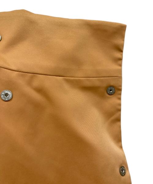 HIROKO KOSHINO（ヒロコ コシノ）HIROKO KOSHINO (ヒロコ コシノ) ストレッチタフタロングコート オレンジ サイズ:Mの古着・服飾アイテム