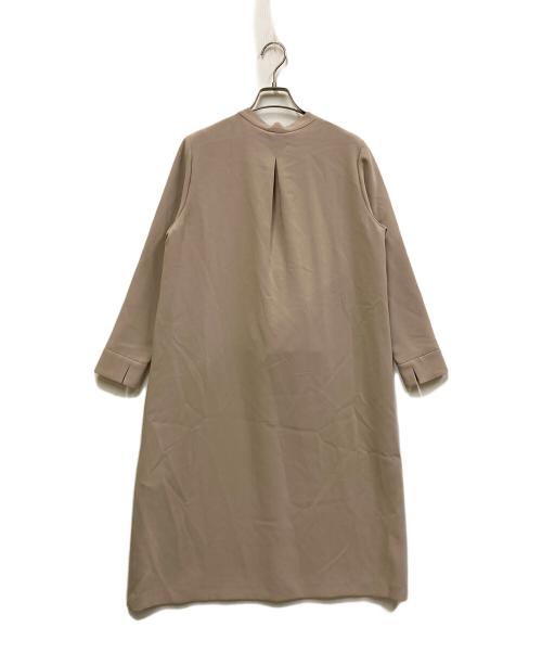 Paul Stuart（ポールスチュアート）Paul Stuart (ポールスチュアート) NEOダブルクロス ワンピース ベージュ サイズ:6の古着・服飾アイテム