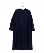 Paul Stuartポールスチュアート）の古着「NEOダブルクロス ワンピース」｜ネイビー