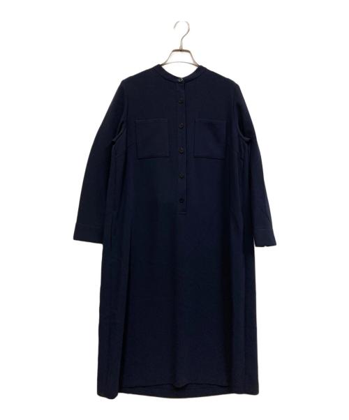 Paul Stuart（ポールスチュアート）Paul Stuart (ポールスチュアート) NEOダブルクロス ワンピース ネイビー サイズ:6の古着・服飾アイテム