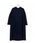 Paul Stuart（ポールスチュアート）の古着「NEOダブルクロス ワンピース」｜ネイビー