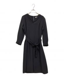 Paul Stuart（ポールスチュアート）の古着「ブラウスワンピース」｜ネイビー