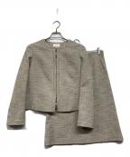 AMACAアマカ）の古着「ツイードセットアップ」｜ベージュ