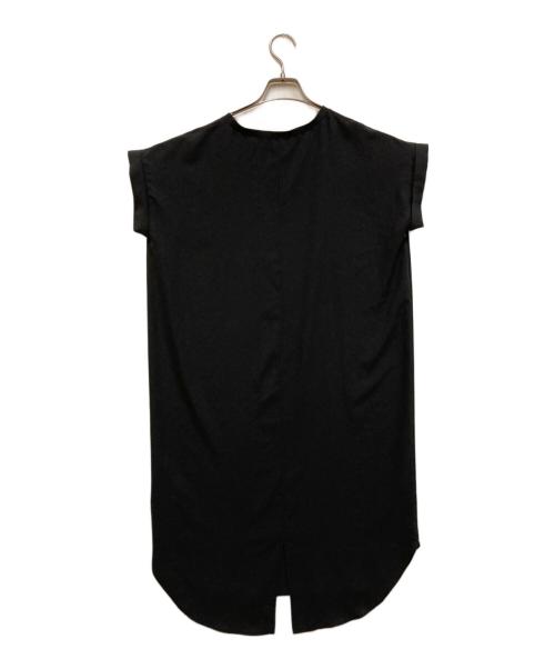 BEARDSLEY（ビアズリー）BEARDSLEY (ビアズリー) ストレッチジョーゼットフレンチワンピース ネイビー サイズ:1の古着・服飾アイテム