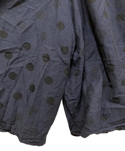 慈雨（ジウ）慈雨 (ジウ) ワイドパンツ ネイビー サイズ:SIZE　40の古着・服飾アイテム