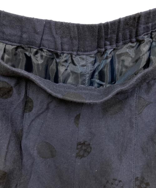 慈雨（ジウ）慈雨 (ジウ) ワイドパンツ ネイビー サイズ:SIZE　40の古着・服飾アイテム