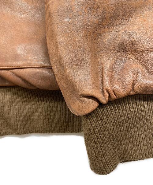 Disney Imagineering（ディズニー イマジニアリング）Disney Imagineering (ディズニー イマジニアリング) フライトジャケット ブラウン サイズ:LARGEの古着・服飾アイテム