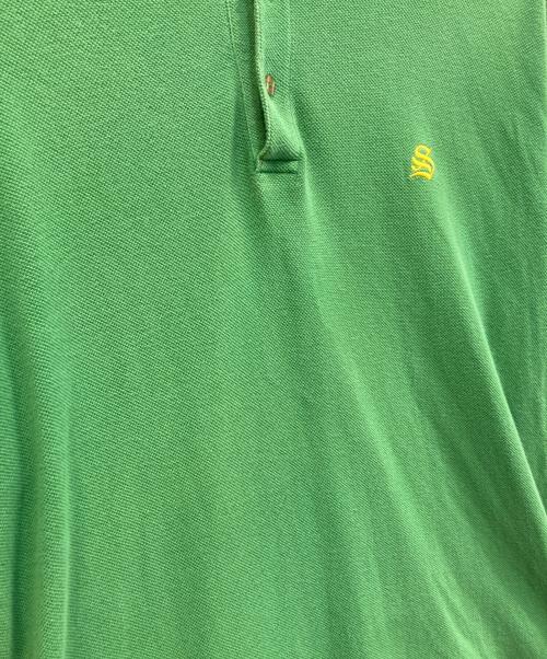 stussy（ステューシー）stussy (ステューシー) ポロシャツ グリーン サイズ:Mの古着・服飾アイテム