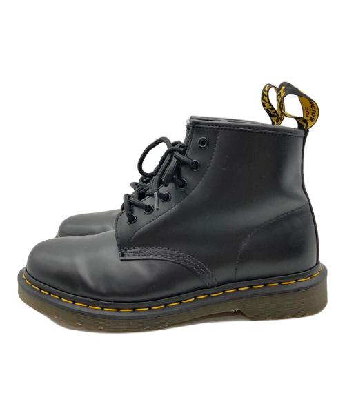 Dr.Martens（ドクターマーチン）Dr.Martens (ドクターマーチン) 101 YS スムース 6 ホール ブーツ ブラック サイズ:25.5の古着・服飾アイテム
