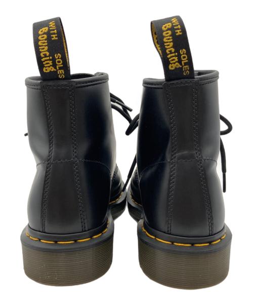 Dr.Martens（ドクターマーチン）Dr.Martens (ドクターマーチン) 101 YS スムース 6 ホール ブーツ ブラック サイズ:25.5の古着・服飾アイテム