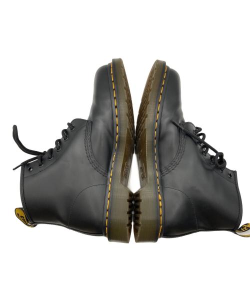 Dr.Martens（ドクターマーチン）Dr.Martens (ドクターマーチン) 101 YS スムース 6 ホール ブーツ ブラック サイズ:25.5の古着・服飾アイテム