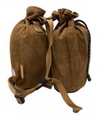 THE NORTH FACE×HENDER SCHEMEザ ノース フェイス×エンダースキーマ）の古着「Leather Pouch Kit HS/レザーポーチ」｜ブラウン